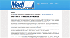 Desktop Screenshot of medielectronics.net